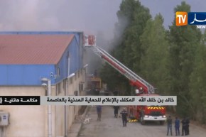 الحماية المدنية: “تم تسخير 10 شاحنات إطفاء..والحريق  لم يخلف أي خسائر بشرية”