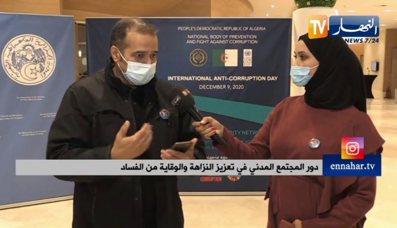 مصطفى زبدي:  “لابد أن تكون حماية تامة للمبلغين عن الفساد”