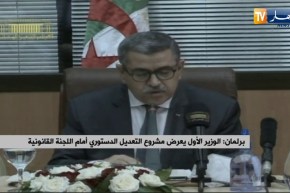 “الوزير الأول :” تشجيع الشباب على المشاركة في السياسة من خلال مشروع تعديل الدستور