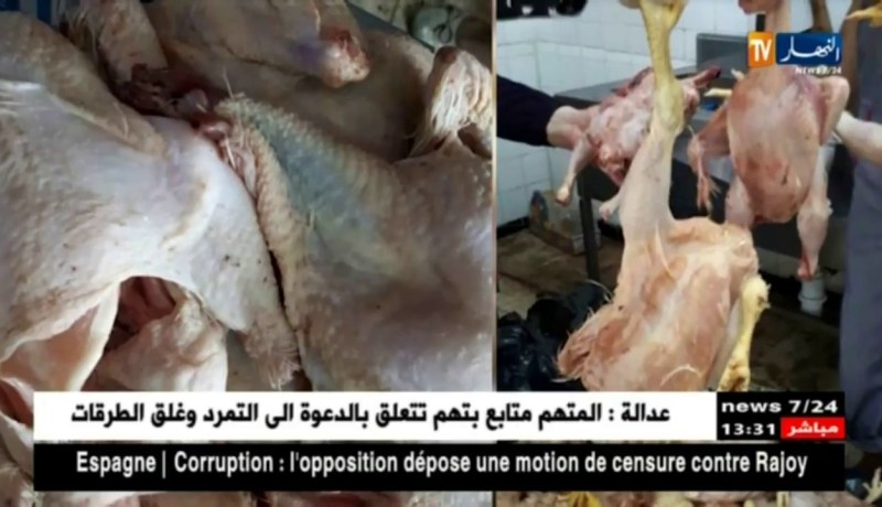 العاصمة: حجز 350 كلغ من الدجاج الفاسد كان موجه للإستهلاك بباب الواد
