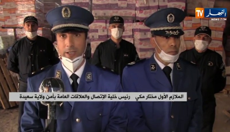 سعيدة/ الأمن يحجز أكثر من 4.5 مليار سنتيم من المواد الغذائية موجهة للمضاربة