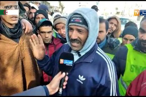 الجلفة/ عمال النظافة “سودرال” يحتجون بسبب ظروفهم المهنية الصعبة