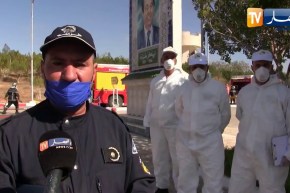 الشلف: مناورة إفتراضية لحادث إنفجار طرد بمطار أبو بكر بلقايد