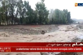 باتنة/ أمطار غزيرة وفيضانات في مختلف مناطق الولاية