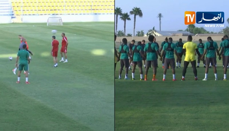 السويس: المنتخب الإفواري يجري آخر حصة تدريبية قبل لقاء الخضر