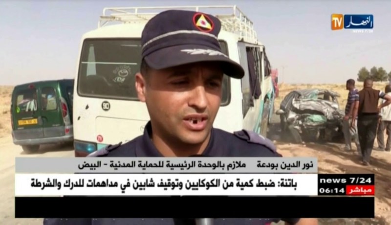 البيض: 19 جريحا في حادث إصطدام حافلة لنقل المسافرين وسيارة بمخرج المدينة