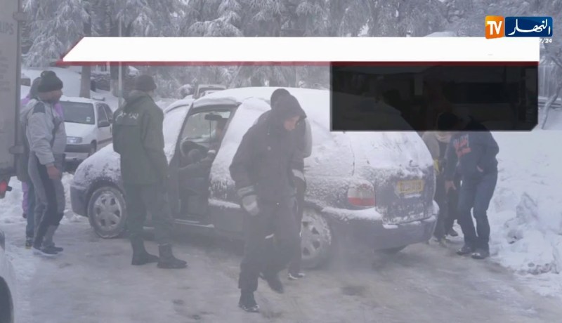 الطرق المقطوعة بسبب الإضطرابات الجوية الأخيرة