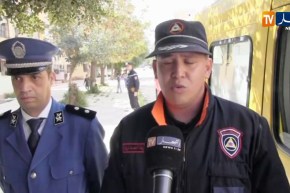 سيدي بلعباس/ مصالح الأمن والحماية المدنية تطلب من المواطنين البقاء في منازلهم