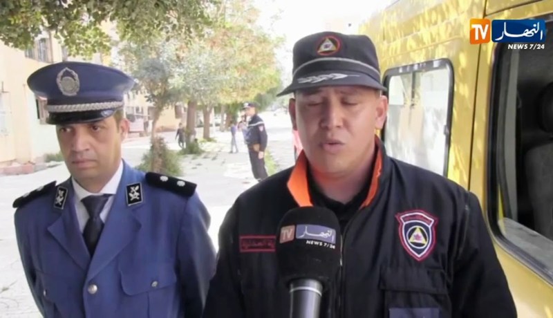 سيدي بلعباس/ مصالح الأمن والحماية المدنية تطلب من المواطنين البقاء في منازلهم