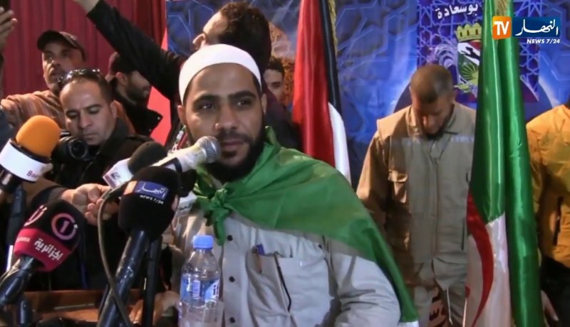 أجواء خيالية في إستقبال الداعية الفلسطيني “محمود الحسنات ” ببوسعادة