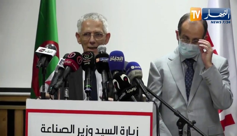 “وزير الصناعة :” مركب الحجار عندو مستقبل ورايحين نعملو على إعادة بعثه