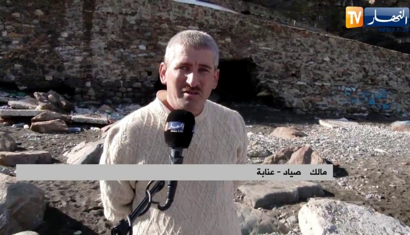 عنابة: جدار ميناء عين بربر مهدد بالإنهيار.. الصيادون يطالبون بإعادة ترميمه