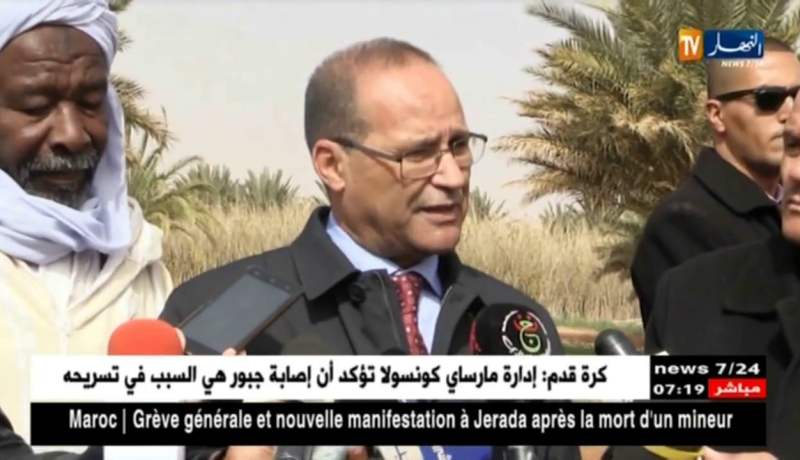 بشار/ وزير الفلاحة في زيارة عمل و تفقد لمشاريع قطاعه بالولاية