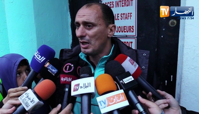 التصريحات بعد نهاية لقاء رائد القبة مع سريع غليزان