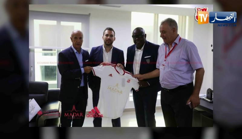 وفد نادي مارسيليا يقوم بزيارة مجاملة لمقر فريق شباب بلوزداد