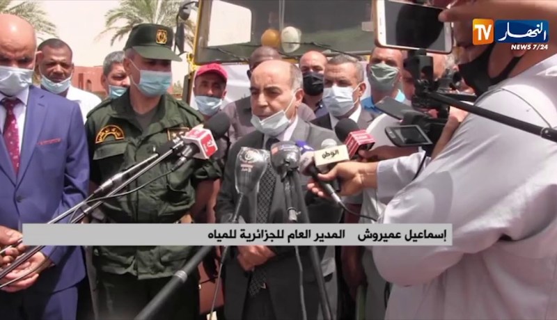 أدرار: تسليم عتاد معتبر لدعم شركة الجزائرية المياه وحل أزمة العطش في تيمياوين