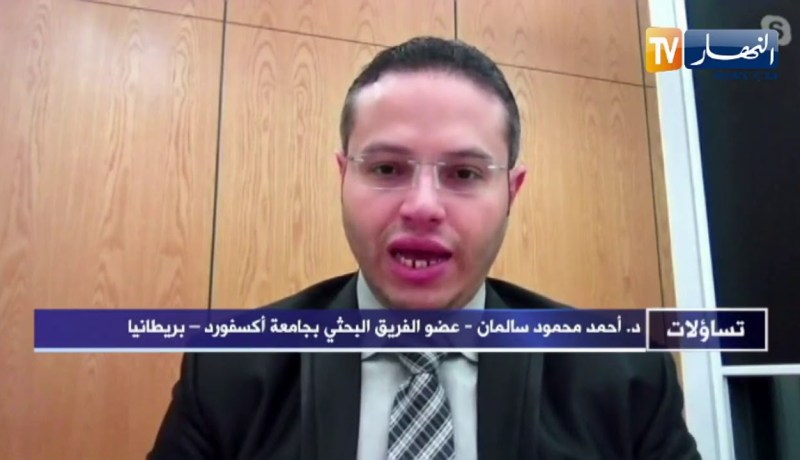 أحمد محمود سالمان: لقاح أكسفورد فعال ولا يتطلب تجهيزات كبيرة لتخزينه