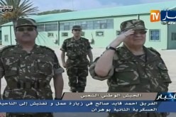 دفاع: الفريق قايد صالح يقوم بزيارة تفتيش و عمل إلى الناحية العسكرية الثانية بالناحية العسكرية