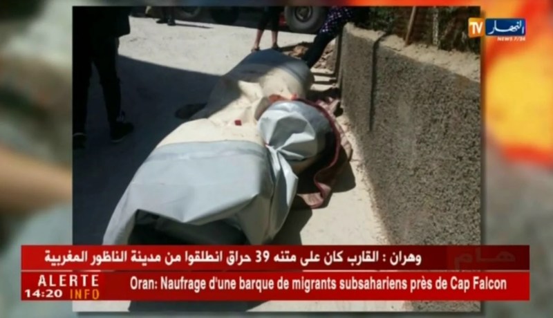 وهران : وفاة 15 حراق و إنقاذ 19 آخرين في حادث إنقلاب قاربهم