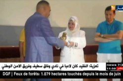 الجزائر تكرم الفنانة المصرية “عفاف شعيب” على أرض الباهية وهران