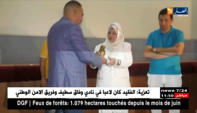 الجزائر تكرم الفنانة المصرية “عفاف شعيب” على أرض الباهية وهران