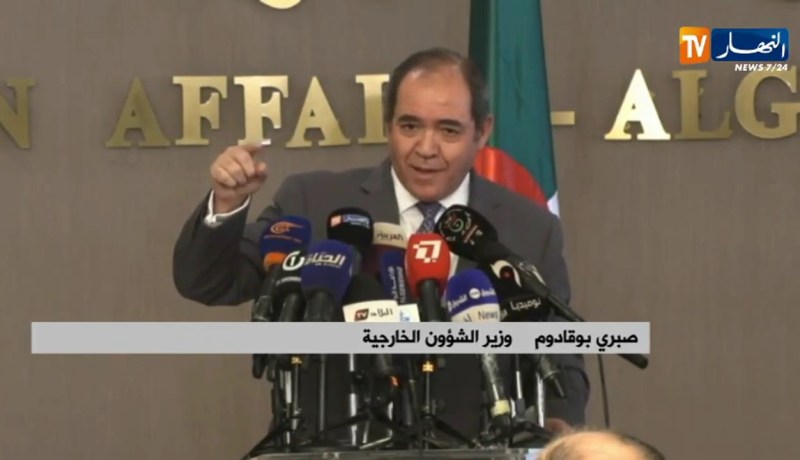 بوقادوم: “تصريحات وتصرفات المغرب إستعراضية وإستفزازية”