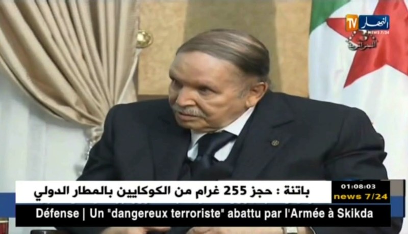 رئيس الجمهورية عبد العزيز بوتفليقة يستقبل رئيس الحكومة الإسباني ماريانو راخوي