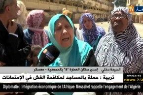 معسكر: سكان أحد العمارات بالمحمدية يطالبون بترحيلهم