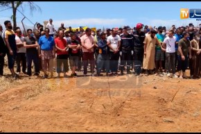 تيبازة: مراسيم تشييع جثمان الغريق بلقاسم توتة بمقبرة بوهارون