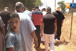 شاه دجنازة المرحوم الغريق “بلقاسم توتة” بمقبرة بوهارون