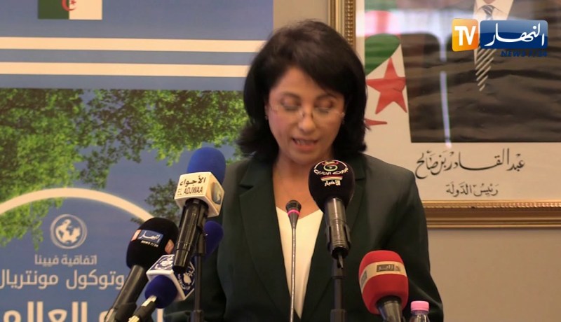 وزيرة البيئة  : “تم إعداد مخطط لتطبيق سياسة مكافحة الأثار السلبية للتغيرات المناخية “