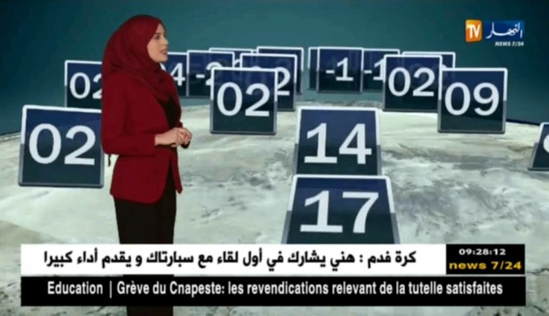 أحوال الطّقس / إستقرار على المناطق الشّرقية ووسط البلاد خلال ظهيرة اليوم  ..!!