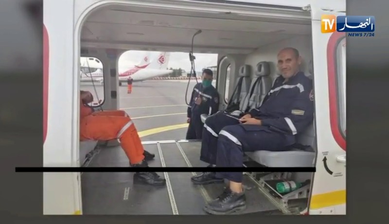 إنطلاق حوامتين للحماية المدنية نحو ولاية تيبازة لإخماد حريق منطقة قوراية