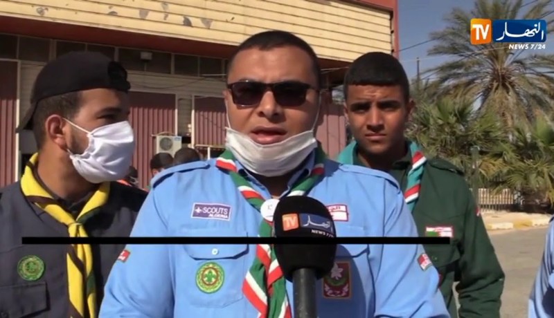 الوادي/ مبادرة تضامنية على شكل قافلة مساعدات غذائية لفائدة سكان البليدة