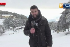 الحماية المدنية تنبه العائلات بعد إكتساء جبال الشريعة بالثلوج !!