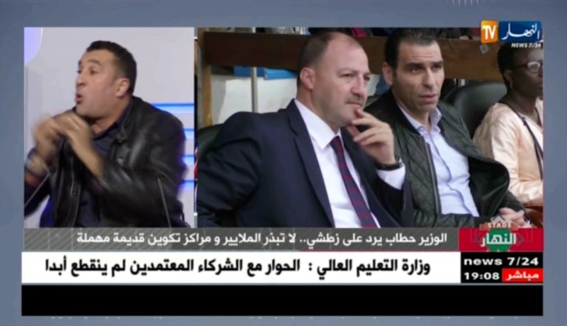 مصطفى معزوزي يقصف الوزير حطاب”أنت وزير كرة القدم”