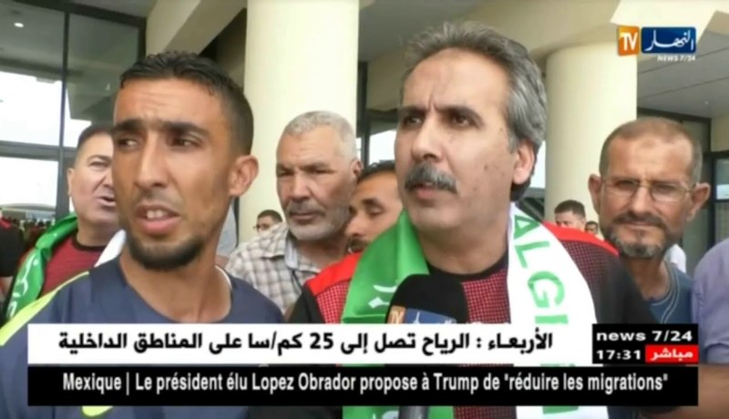 بعثة نجوم قدماء اللاعبيين الفلسطينيين تحل بالجزائر لإحياء ذكرى 5 جويلية