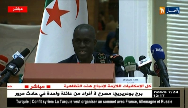 “جميل فاي” :”الجزائر قامت بما عليها وأكثر خلال الألعاب الإفريقية”