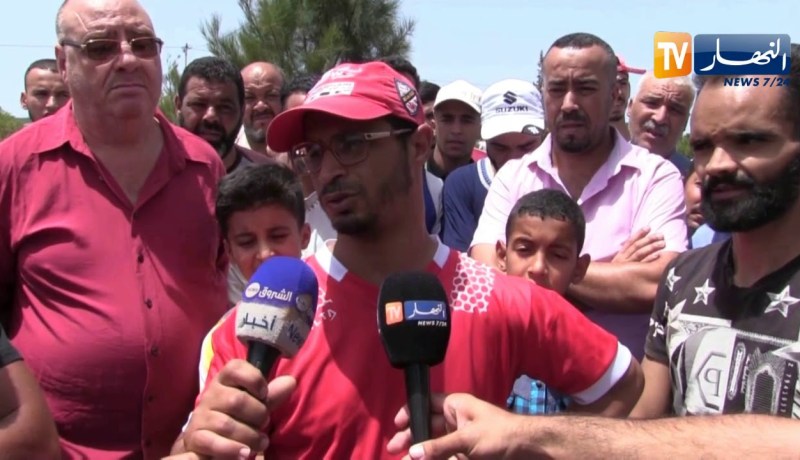 وهران: الطفل إلياس المتوفى إثر عضة كلب يوارى الثرى بمقبرة بلدية مسرغين