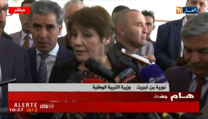 بن غبريت: المدرسة الجزائرية ليست للقراءة فقط بل هناك نشاطات ثقافية مبرمجة في المستقبل