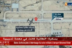 هكذا إنحرفت الطائرة العسكرية بالقرب من مطار محمد خيضر ببسكرة