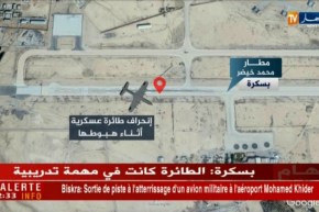 هكذا إنحرفت الطائرة العسكرية بالقرب من مطار محمد خيضر ببسكرة