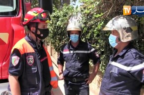 تيبازة: الحماية المدنية تقوم بعملية إستطلاع واسعة بعد الزلزال