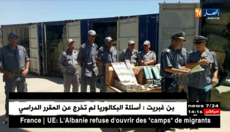 عنابة: حجز25 مليون “محارق” كانت مخبأة داخل 4 حاويات بالميناء