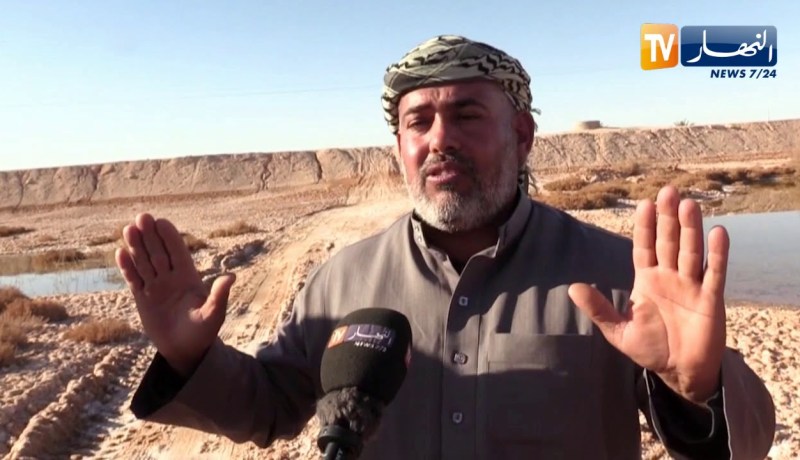 ورقلة: صعود المياه الجوفية يقضي على الزراعة بقرية عين موسى