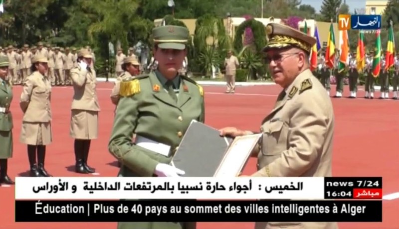 تخرج دفعة عسكرية من المدرسة الوطنية للصحة العسكرية بعين النعجة !!