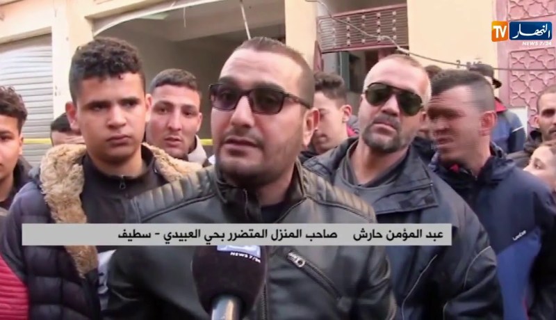 سطيف: إنفجار أنبوب غاز المدينة يخلف إصابة 4 أشخاص وإنهيار طابقين لمنزل