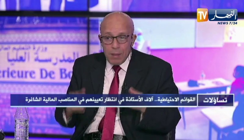 حسان بلباقي: من غير المعقول أن يدرس أستاذ أربع مستويات في نفس الحجرة ومايحدث جريمة بيداغوجية