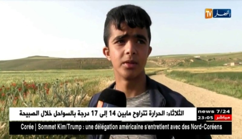 تيارت: تلفزيون النهار يرافق التلميذ توفيق لإجتياز الإمتحان في ظروف صعبة