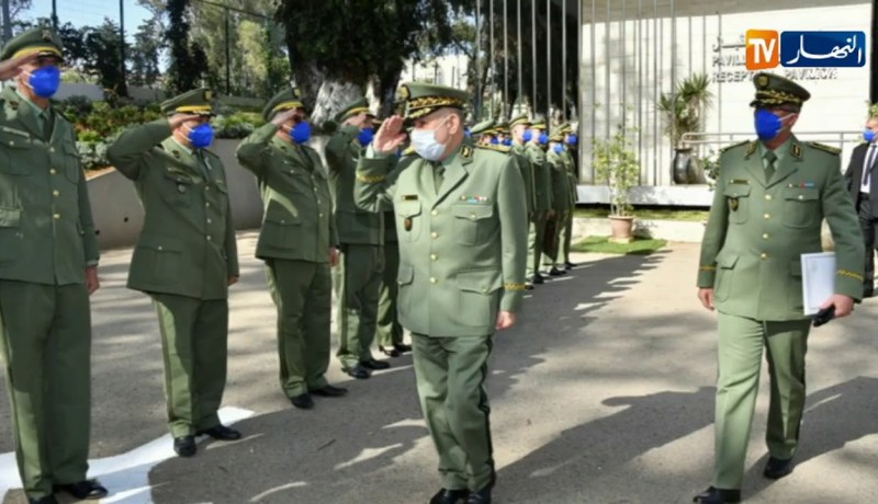 اللواء “السعيد شنقريحة” يشرف على تنصيب العميد “عبد الغني راشدي” مديرا عاما للأمن الداخلي بالنيابة